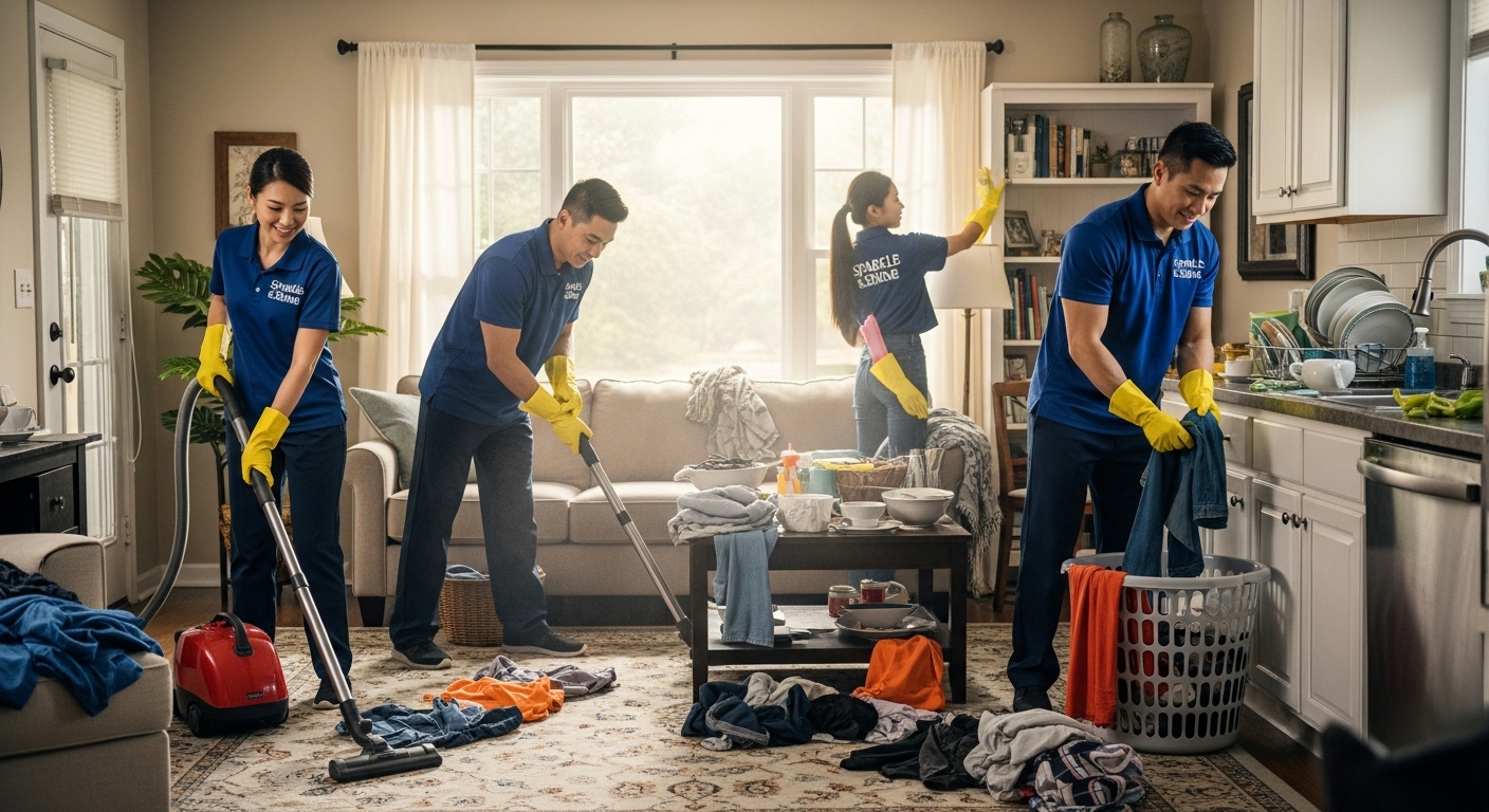 如何快速清理你的房子：專家建議配图