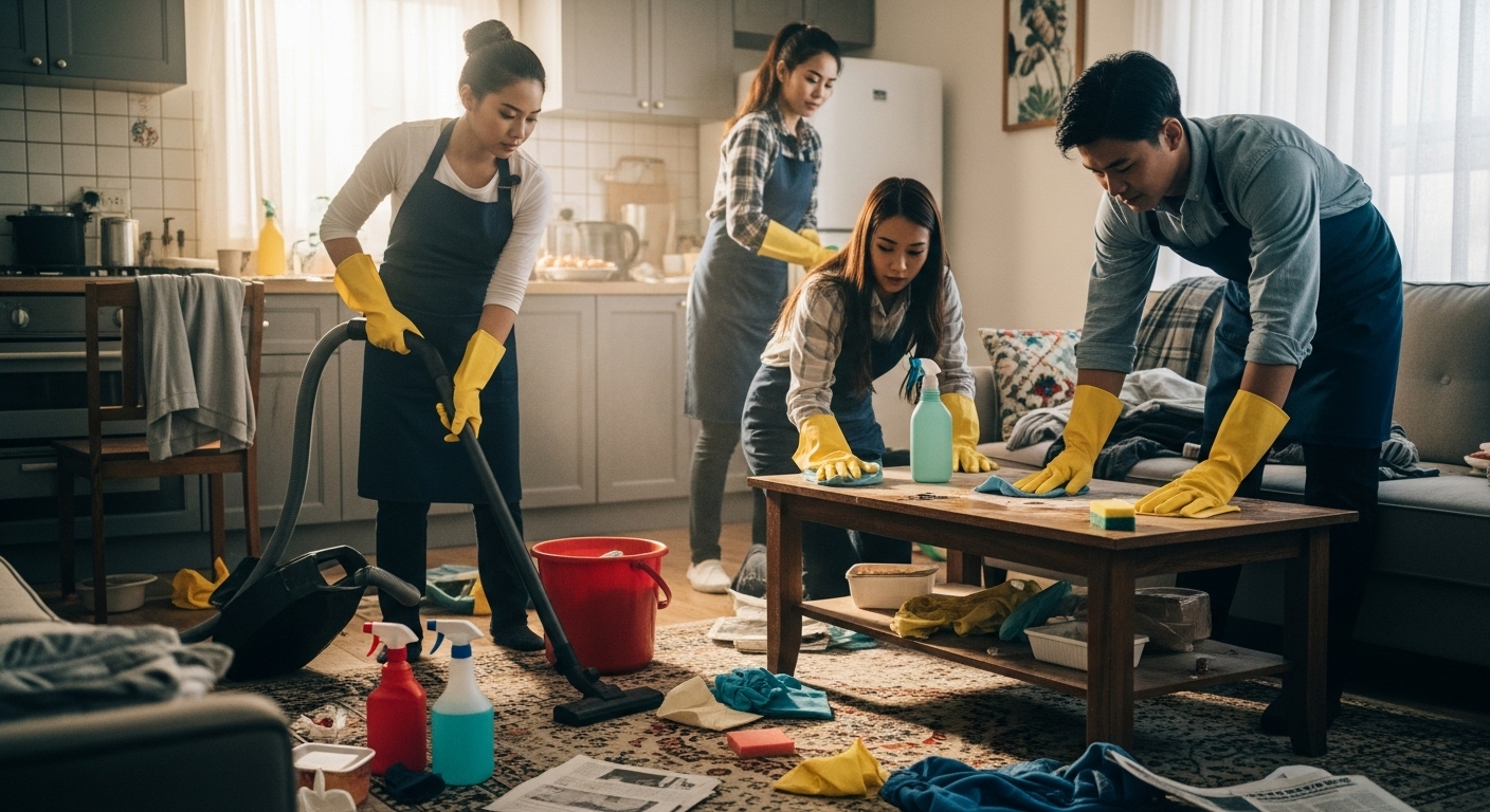 「清潔公司的背後故事：從技術到心血」示意图